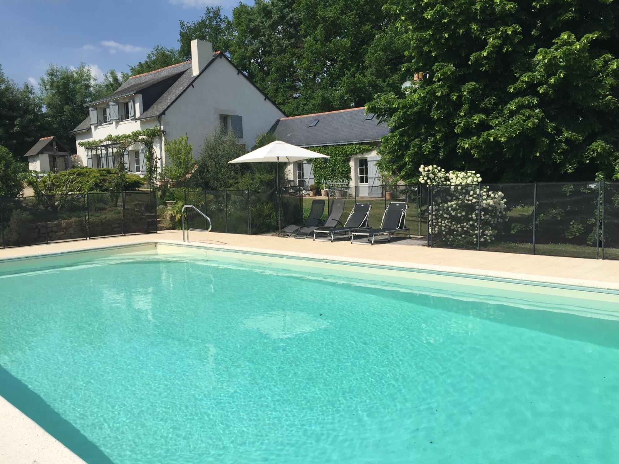 Bed and Breakfast La Butte De Gohier Blaison Zewnętrze zdjęcie